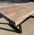 Live Edge Ash Wood Top Dining Table - Hand Made - One of a Kind For Sale - Image 12 of 12