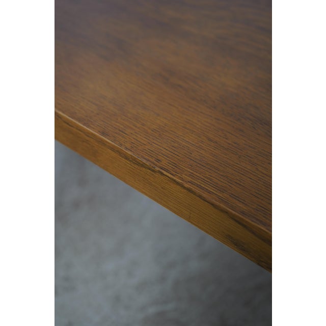 Brown Stickley Mission Oak Arts & Crafts Dining Room Table For Sale - Image 8 of 12