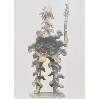 Adolph Studly, Vintage Silver Gelatin Photograph Jacques Lipchitz Bronze Sculpture Photo Signed, 1942 For Sale