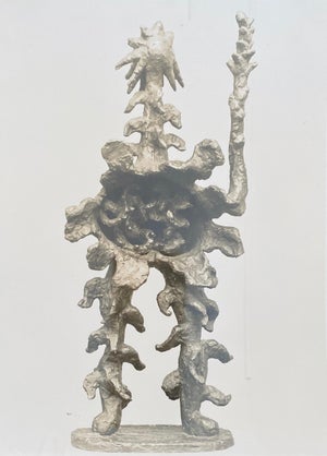 Adolph Studly, Vintage Silver Gelatin Photograph Jacques Lipchitz Bronze Sculpture Photo Signed, 1942