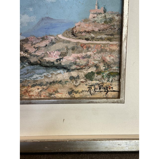 Di Fazio, Italian Naval Scene, 1950s, Oil on Cardboard For Sale - Image 6 of 8