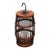 Vintage Chinese Pearwood Cricket / Cicada Cage With Metal Hook, Chinoiserie Decorative Insect Cage For Sale