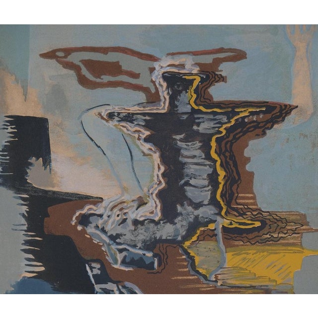 Ossip Zadkine, Ange en feu, Lithograph For Sale - Image 4 of 7