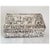 A fine antique Dutch silver rectangular trinket box, richly decorated with hand-chased repoussé work and displaying the...