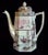 This Japanese Meiji period 6 sided porcelain chocolate pot was made for export to the Western markets. The teapot has a...