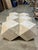 The CFC "Icosahedron" coffee table is made from reclaimed wood and finished in a whitewash. The nature of reclaimed wood...