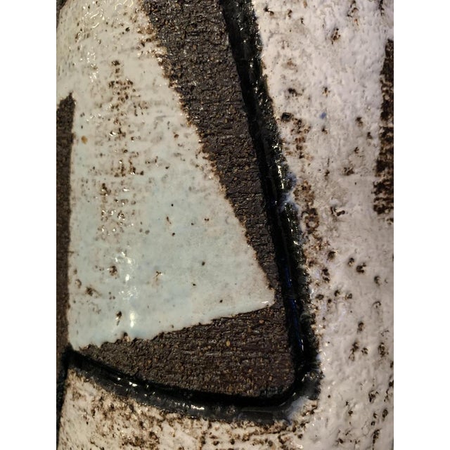 Glazed Stoneware Vase from Zaalberg Holland, 1950s For Sale - Image 11 of 14