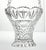 1990s 1990s Hofbauer “Byrdes” Large Cut Crystal Deep Handled Basket 10 1/2” For Sale - Image 5 of 11