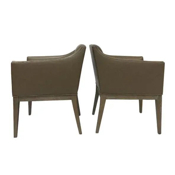 Transitional Caracole Free and Easy Dining Chairs - a Pair For Sale - Image 3 of 8
