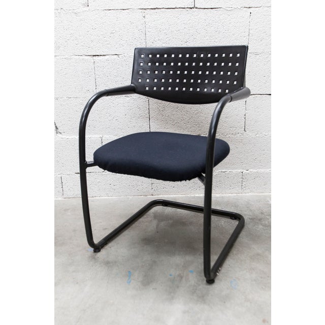 Black Vintage Visavis Office Chair by Antonio Citterio for Vitra, 1994 For Sale - Image 8 of 8