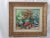 Bright colorful oil on canvas still life. Cheerful and easy on the eyes. Artist signed lower right corner. Signature not...
