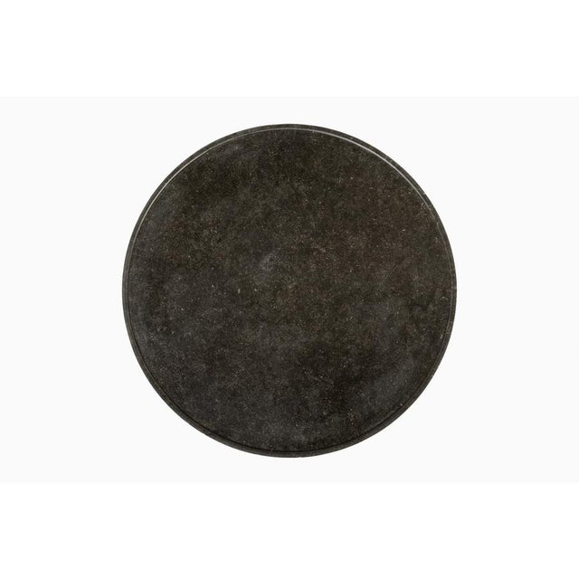 19th century french burr elm guéridon an early 19th century french burr elm guéridon with marble top. the black marble top...