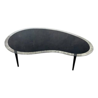 Mid-Century Modern Kidney Bean Coffee Table, 1950s For Sale