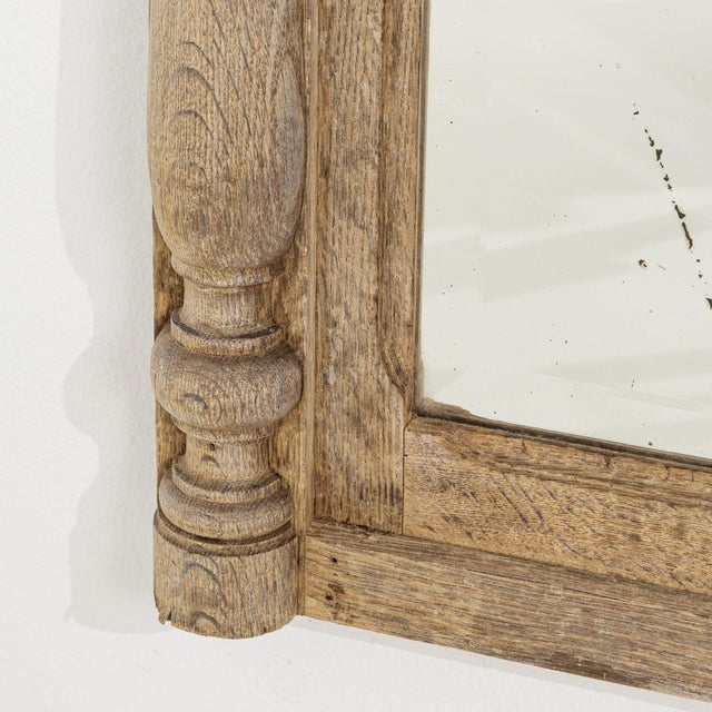 19th Century France Red Wood Full-length & Floor Mirrors For Sale - Image 9 of 9