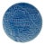 Vintage Grand-Hôtel Du Cap-Ferrat Blue Ceramic Catchall Dish France For Sale