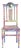 Portuguese Painted Chair by Francisco Camilo, 1950s For Sale
