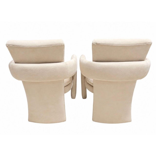 Pair Carsons Elephant Lounge Chairs, 1980 For Sale In Chicago - Image 6 of 8