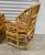 Mid 20th Century Fantastic Set of 6 Brighton Chinese Chippendale Hollywood Regency Bamboo Chairs For Sale - Image 5 of 10
