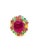 Bochic “Orient” Multi Sapphire & Ruby Panther Vintage Ring Set In 18 K Gold & S For Sale In New York - Image 6 of 12