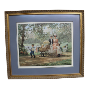 Signed/Framed Print "A Walk in the Park"