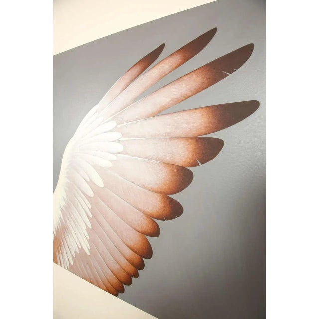 Double Wings Paintings By Lynn Curlee - a Pair For Sale - Image 9 of 11