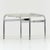 1 of 3 Mid-Century Girsberger Eurochair White Coffee Table, Swiss 1980s For Sale - Image 9 of 18