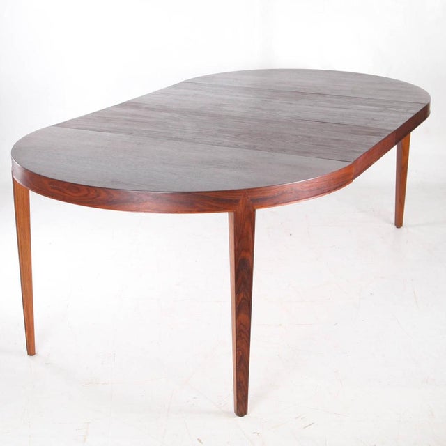 Extendable Rosewood Dining Table, 1960s For Sale - Image 12 of 14