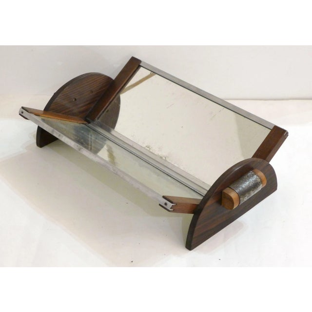 Art Deco Fan-Shaped Magazine Stand or Display Stand, 1930s For Sale - Image 11 of 12