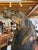 A wonderful 20th century carved painted wooden Chinese horse purchased in 1985 from a prominent Hong Kong Gallery. A copy...