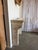 Petite 18th Century French Limestone Fireplace Mantel With Scrolled Corbels For Sale - Image 12 of 17