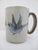 Ken Edwards El Palomar Blue Bird Flowers Mexican Tonala Folk Art Coffee Cup Pair For Sale - Image 9 of 11
