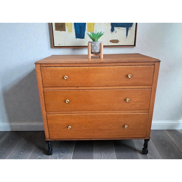 Mid-Century Modern Mid-Century Modern Chest of Drawers in Teak, 1950s For Sale - Image 3 of 18