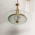 Brass and Crystal Pendant Lamp attributed to Pietro Chiesa for Fontana Arte, 1940s For Sale - Image 11 of 12