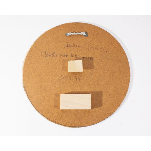 Paper 1990s “Clouds Over Kazimir” Collage by Anthony Louis Popcheff For Sale - Image 7 of 8