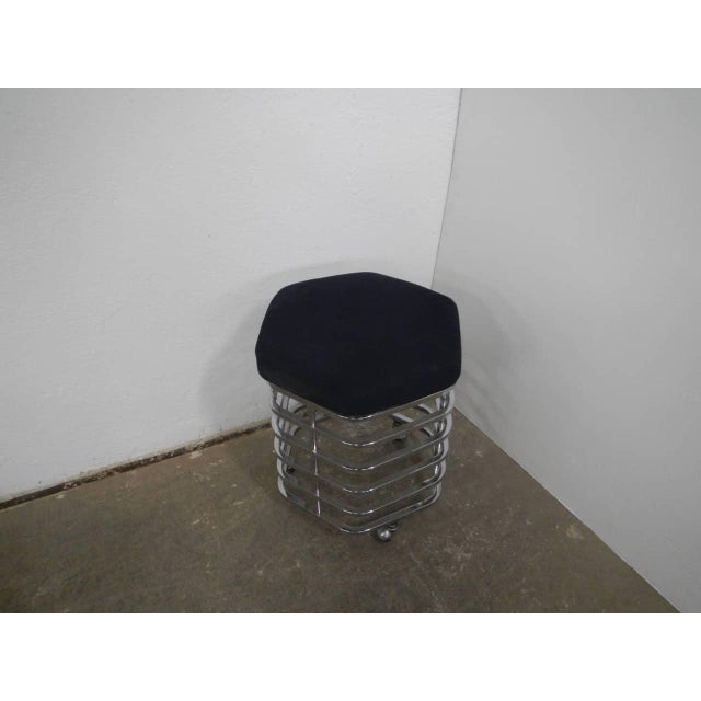 Stool with Wheels, 1960 For Sale - Image 10 of 10