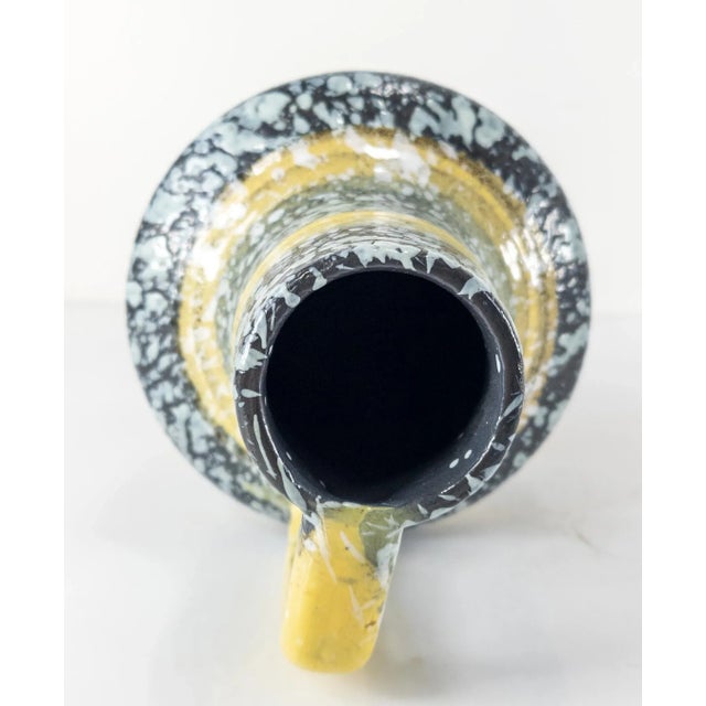 Ceramic Vintage German Art Pottery Vase For Sale - Image 7 of 10