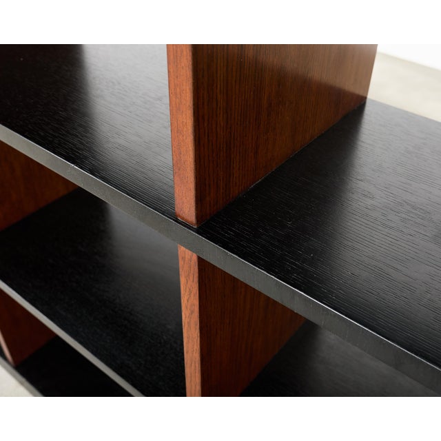 Pair of Ralph Lauren Italian Oak Cushing Etagere Bookcases For Sale - Image 9 of 18