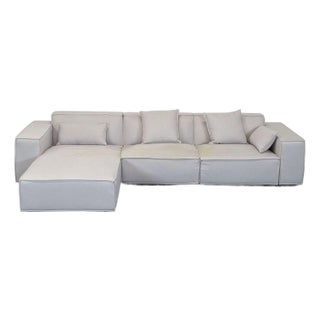 Rove Concepts Modern Sectional Sofa With Chaise For Sale