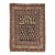 Navy Ground Antique Marasali Shirvan Prayer Rug, Hand Knotted, Wool Oriental Rug For Sale