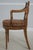 Traditional Adams Paint Decorated Cane Seat W. Cushion Armchair For Sale - Image 3 of 18