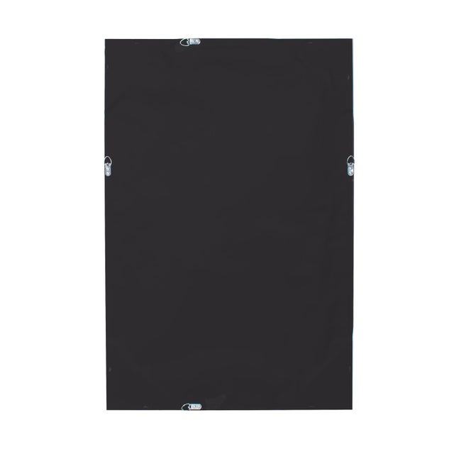 The Off Grid Mirror features a sleek rectangular frame with a textured grid finish. Its clean design complements a variety...