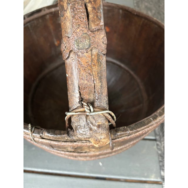 Mid 19th Century 19th Century Chinese Well Bucket on Later Stand For Sale - Image 5 of 12