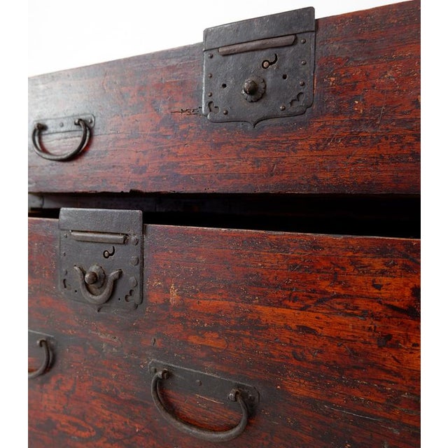 Antique Japanese Todana Tansu For Sale - Image 4 of 16