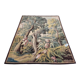 Antique 17th Century Flemish Tapestry 7'8" X 6'3" For Sale