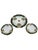 Viennese Jugendstil Cake Stand and Plates, Vienna, 1910s, Set of 13 For Sale - Image 3 of 11