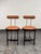 Design Plus Gallery presents a Pair of Swivel Counter Stools from Michael Oren Design. These stools are in the style of...