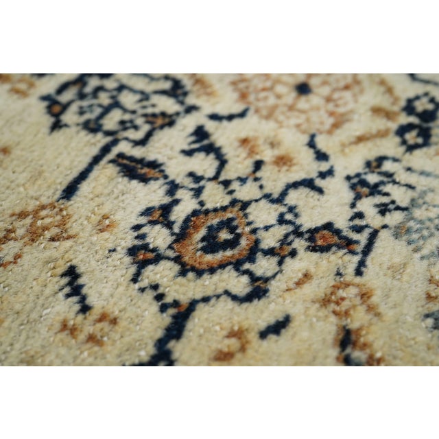 Late 19th Century Antique Haji Jalili Tabriz Rug 8'10'' X 11'5'' For Sale - Image 5 of 10