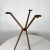 Mid-Century Modern Vintage Sculptural Tripod Stand Fire Tool Set Holder For Sale - Image 3 of 8