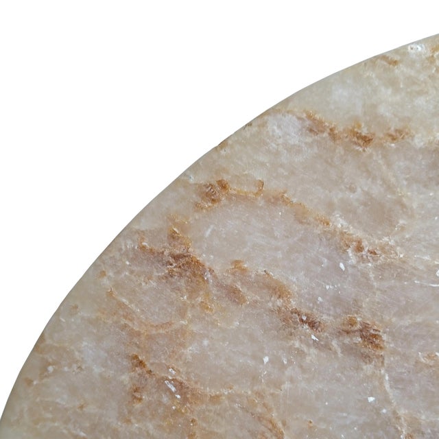 Indonesian Stone Disk on Stand For Sale - Image 10 of 14