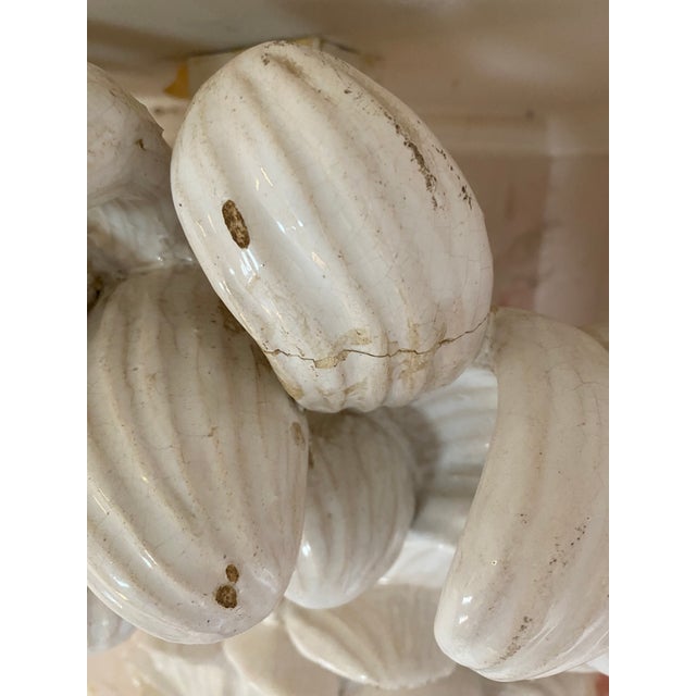 Italian Glazed Terracotta Palm Tree and Chinoiserie Stove For Sale - Image 13 of 14